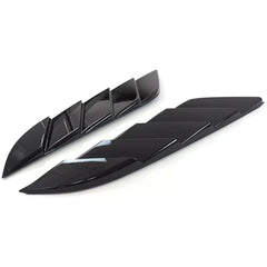 LAND ROVER DEFENDER 110 & 90 L663 2020 – BONNET VENT COVERS – GLOSS BLACK - Storm Xccessories2