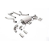 Land Rover Defender 90 2020+ 5.0 V8 525ps - Milltek Sport Non Resonated Opf Back System - Valaved GT-90 Polished