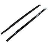 Land Rover Defender 90 L663 2020 On Oe Style Roof Rails - Pair - In Gloss Black