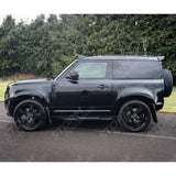 Land Rover Defender 90 L663 2020 On Oe Style Roof Rails - Pair - In Gloss Black