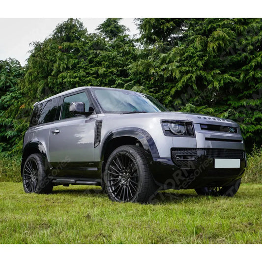 Land Rover Defender 90 L663 2020 On Oe Style Running Boards - Pair - In Black