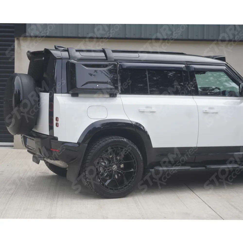 Land Rover Defender L663 2020+ 110 4pc STX Wind Deflectors - External Fit -Clear