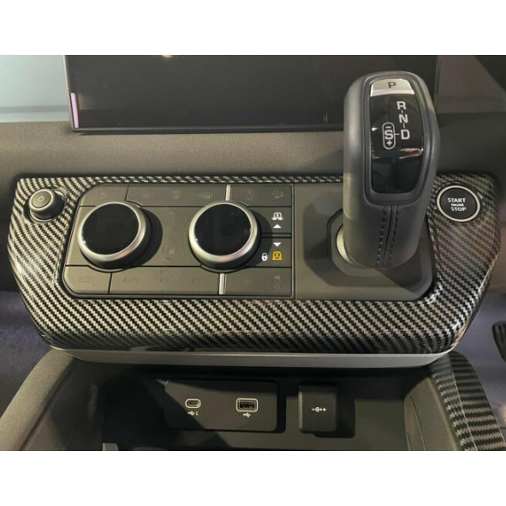 Land Rover Defender L663 2020 On Interior Trim Kit - Carbon Fibre Look