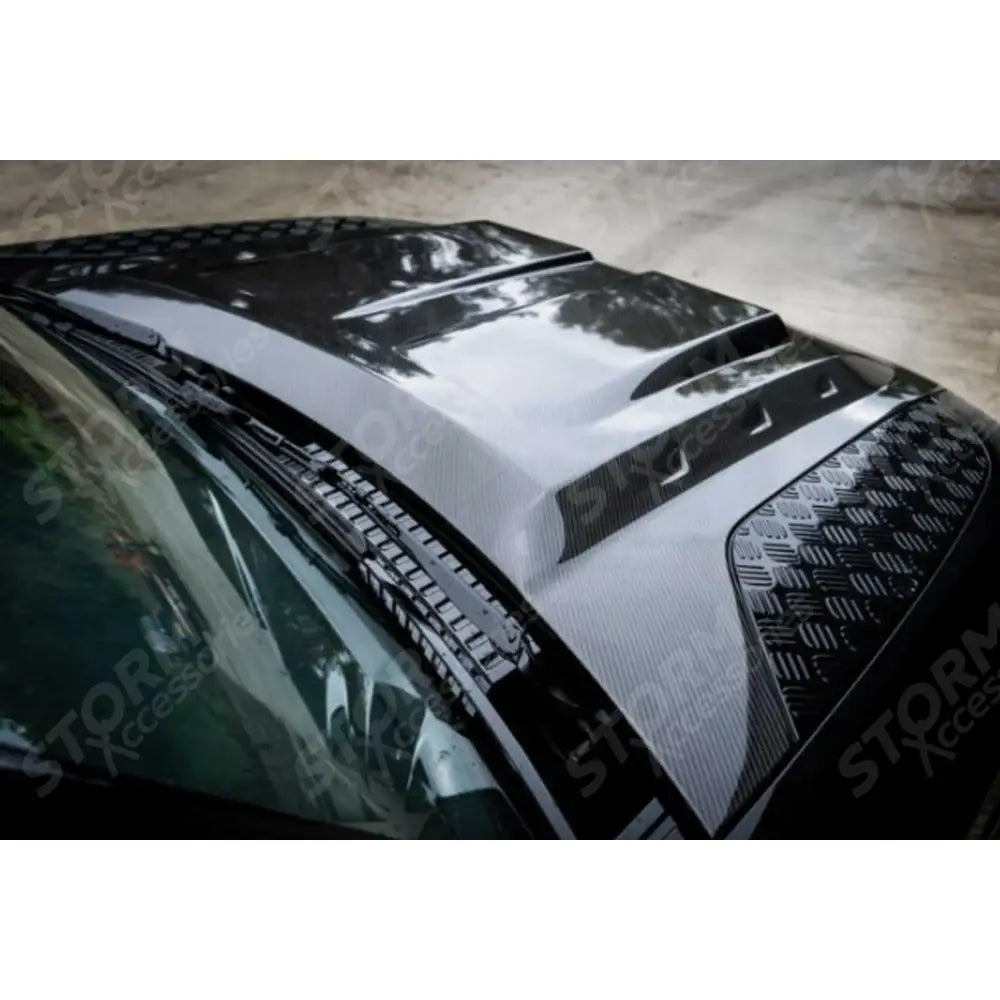 Land Rover Defender L663 2020 On Replacement Bonnet - Genuine Carbon Fibre