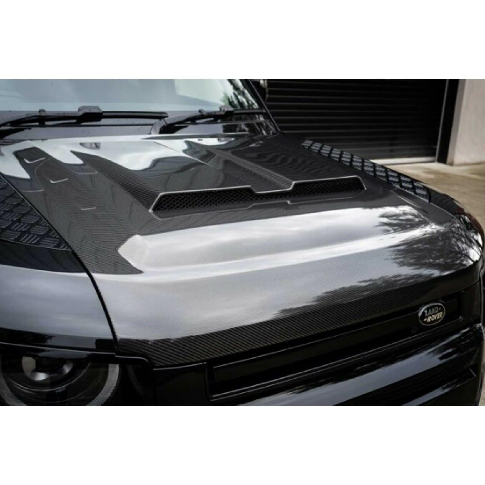Land Rover Defender L663 2020 On Replacement Bonnet - Genuine Carbon ...