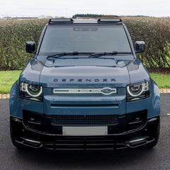 Land Rover Defender L663 2020 On V2 Led Dynamic Front Grill - Gloss Black - Storm Xccessories