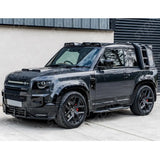 Land Rover Defender L663 90 / 110 / 130 2020 On Oem Style Side Roof Ladder Gloss Black
