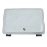 Land Rover Defender L663 90 / 110 / 130 2020 On Oem Style Side Storage Box - Colour Coded FUJI WHITE