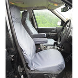 Land Rover Discovery 3 4 Front Seat Covers - With Armrests - Grey