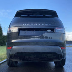 LAND ROVER DISCOVERY 5 2017 ON - DYNAMIC REAR NUMBER PLATE MOULDING - BLACK - Storm Xccessories2