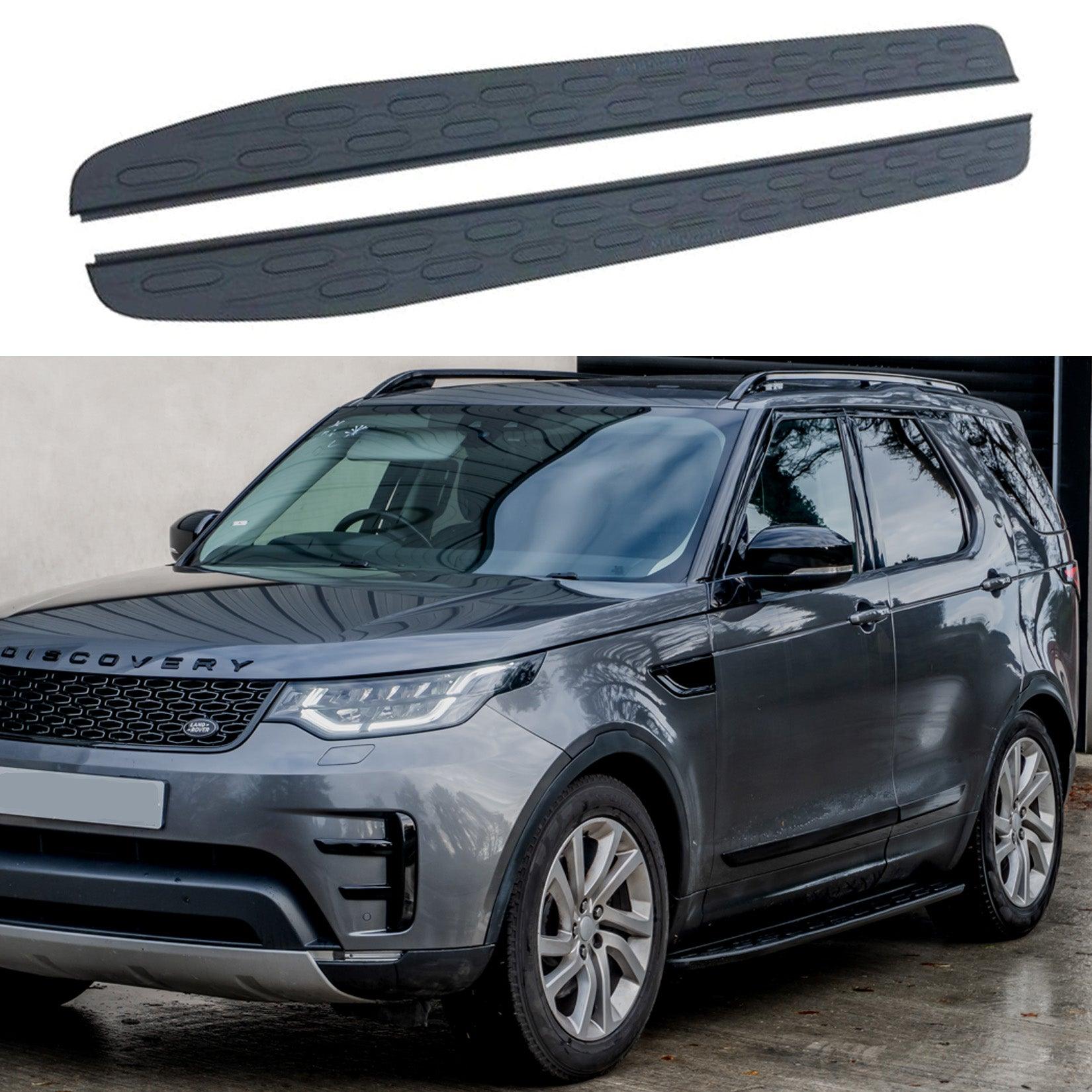 LAND ROVER DISCOVERY 5 2017 ON OEM STYLE SIDE STEPS RUNNING BOARDS - ALL BLACK - PAIR - Storm Xccessories
