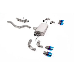 Landrover Defender 110 2.0 L4 P300 & P400e - Milltek Sport Resonated (Quieter) Opf Back System GT-90 Burnt Titanium
