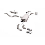 Landrover Defender 110 2.0 L4 P300 & P400e - Milltek Sport Resonated (Quieter) Opf Back System GT-90 Polished