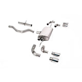 Landrover Defender 110 3.0 L6 P400 - Milltek Sport Non Resonated (Louder) Opf Back System GT-90 Polished