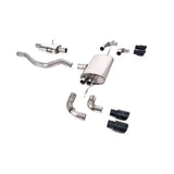 Landrover Defender 110 3.0 L6 P400 - Milltek Sport Resonated (Quieter) Opf Back System GT-90 Cerakote Black