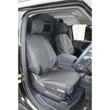 Landrover Defender L663 2020+ Front Seat Covers Pair - Black