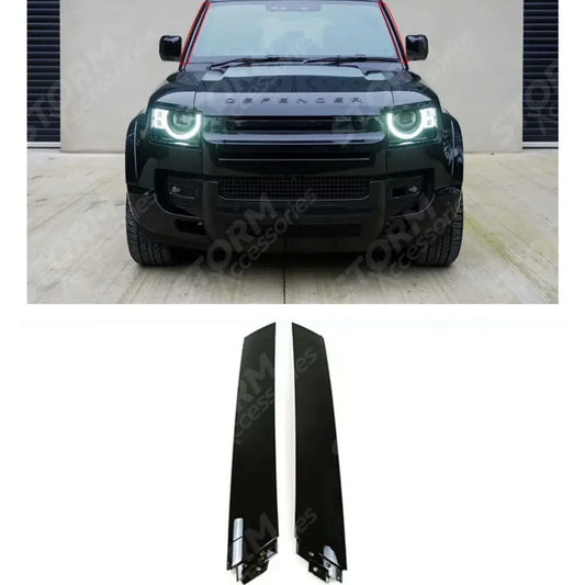 Landrover Defender L663 2020+ - Gloss Black A Pillar Trims