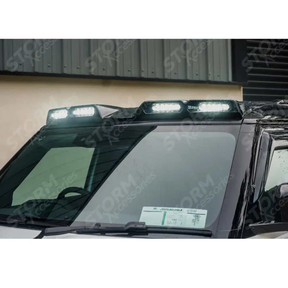 Landrover Defender L663 2020+ - Roof Light Pod V2 - Gloss Black
