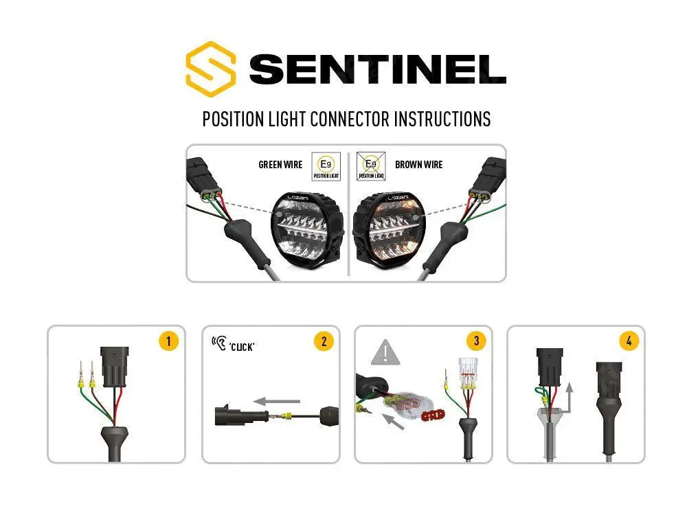 Lazer Lamps Sentinel 9" Spot Light - Elite