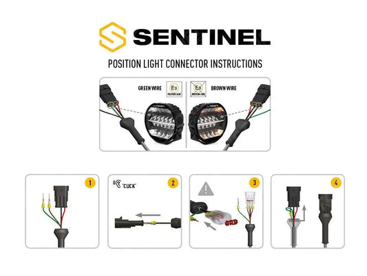 Lazer Lamps Sentinel 9" Spot Light - Std