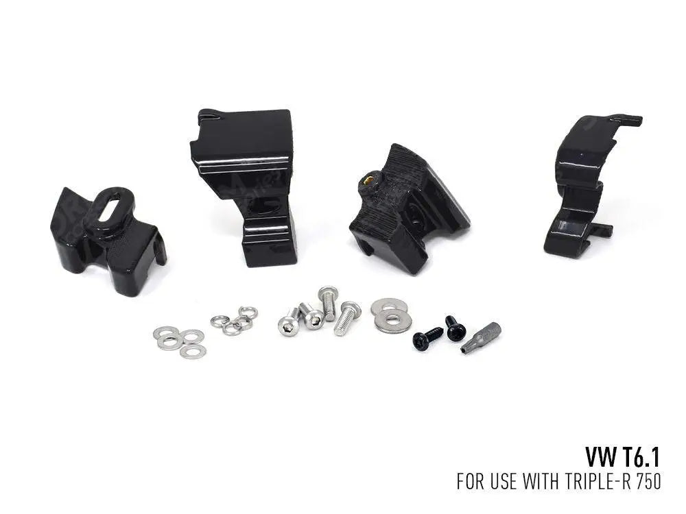 Lazer Light Grill Mount Kit St-4 Evolution For Volkswagen Transporter T6.1 2019 - 2024