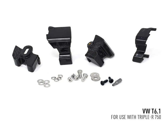 Lazer Light Grill Mount Kit St-4 Evolution For Volkswagen Transporter T6.1 2019 - 2024