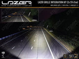 Lazer Light Grill Mount Kit St-4 Evolution For Volkswagen Transporter T6.1 2019 - 2024