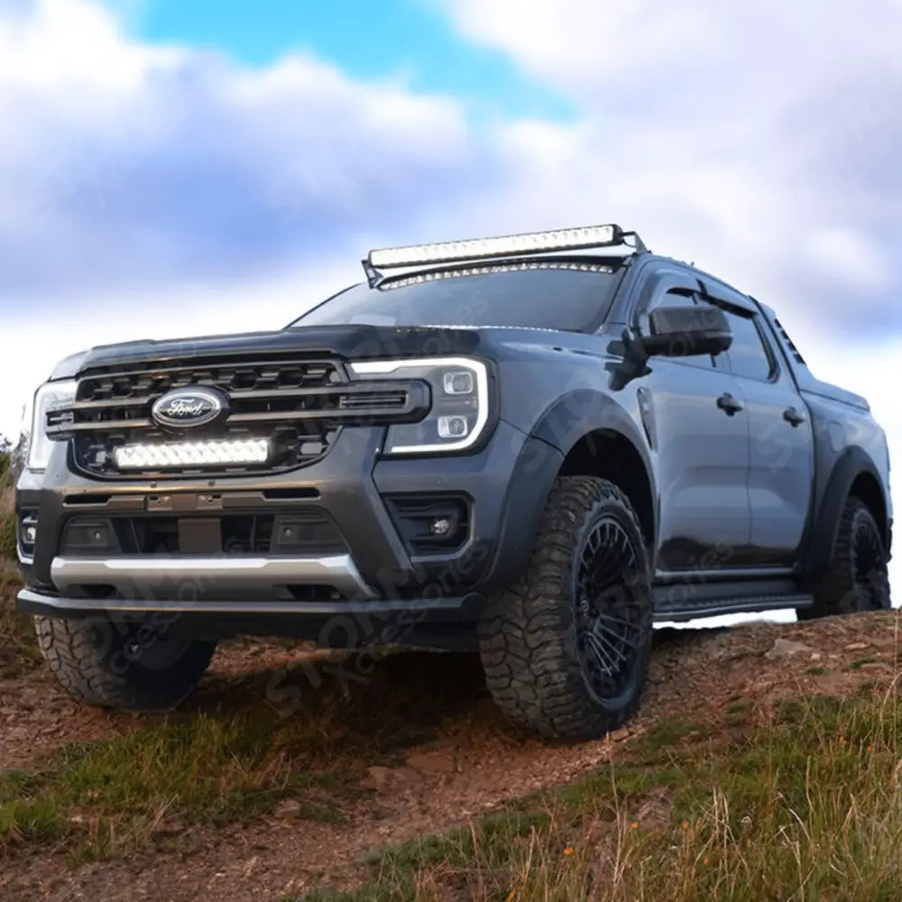 Lazer Light Grille Kit Triple-R 1250 With Side Lights For Ford Ranger Wildtrak 2023+