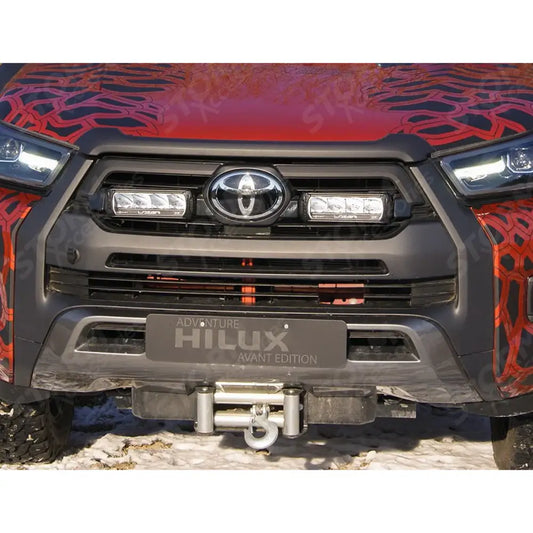 Lazer Light Grille Kit Triple-R 750 Standard With Side Lights For Toyota Hilux Invincible X 2021 On
