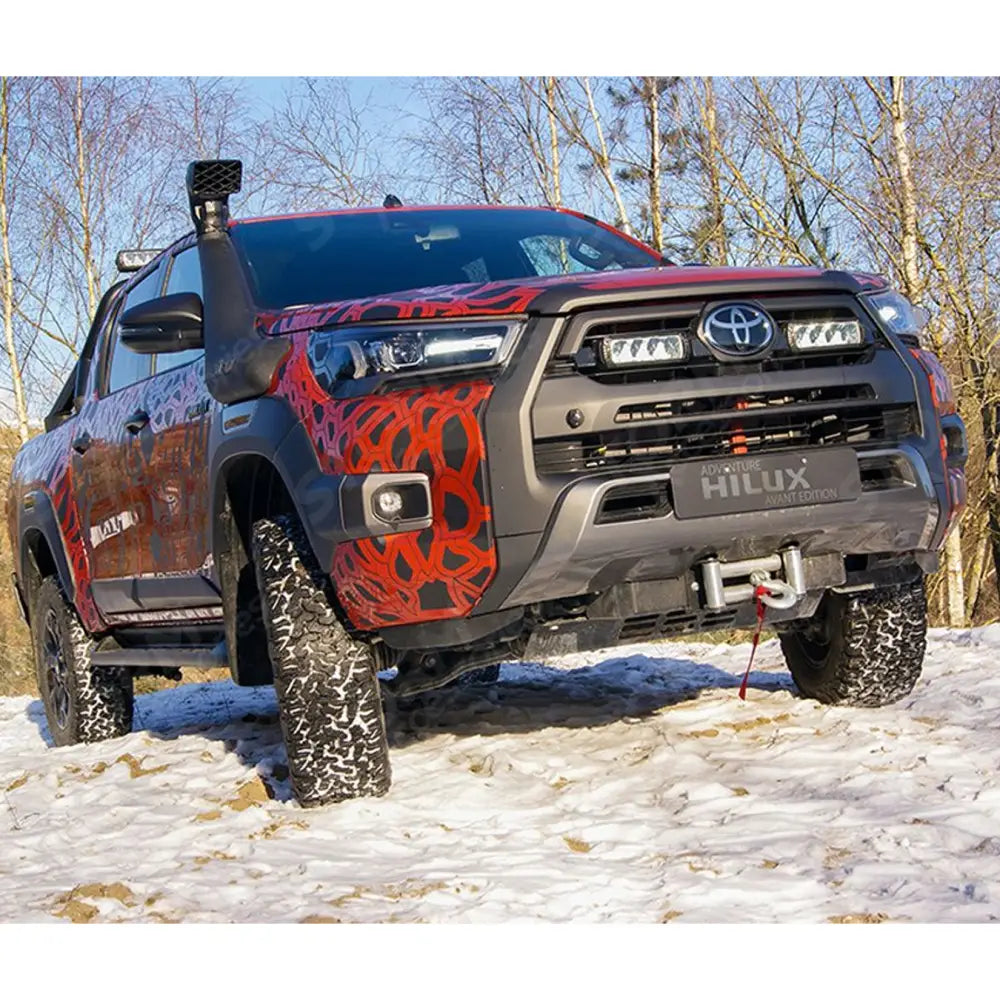 Lazer Light Grille Kit Triple-R 750 Standard With Side Lights For Toyota Hilux Invincible X 2021 On