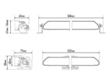 Lazer Lights - Linear-18 Elite 21" Light Bar - With Intelli Low Beam Assist
