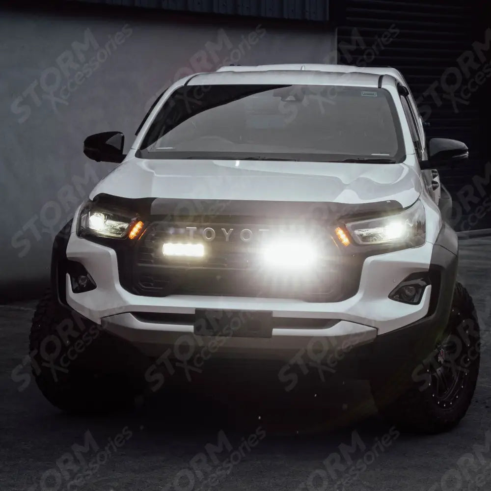 LED Autolamps 12/24V Low-Profile 3-LED Amber Warning Lamp
