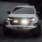 LED Autolamps 12/24V Low-Profile 3-LED Amber Warning Lamp