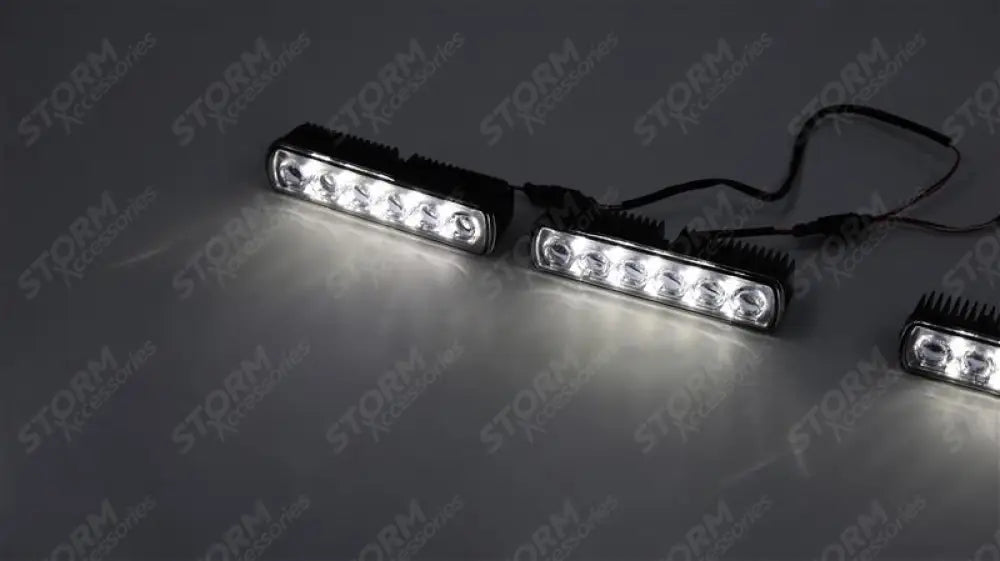 LED DRL 4 Upgrade Light Pieces For Ranger / Amarok / Defender Roof Pod