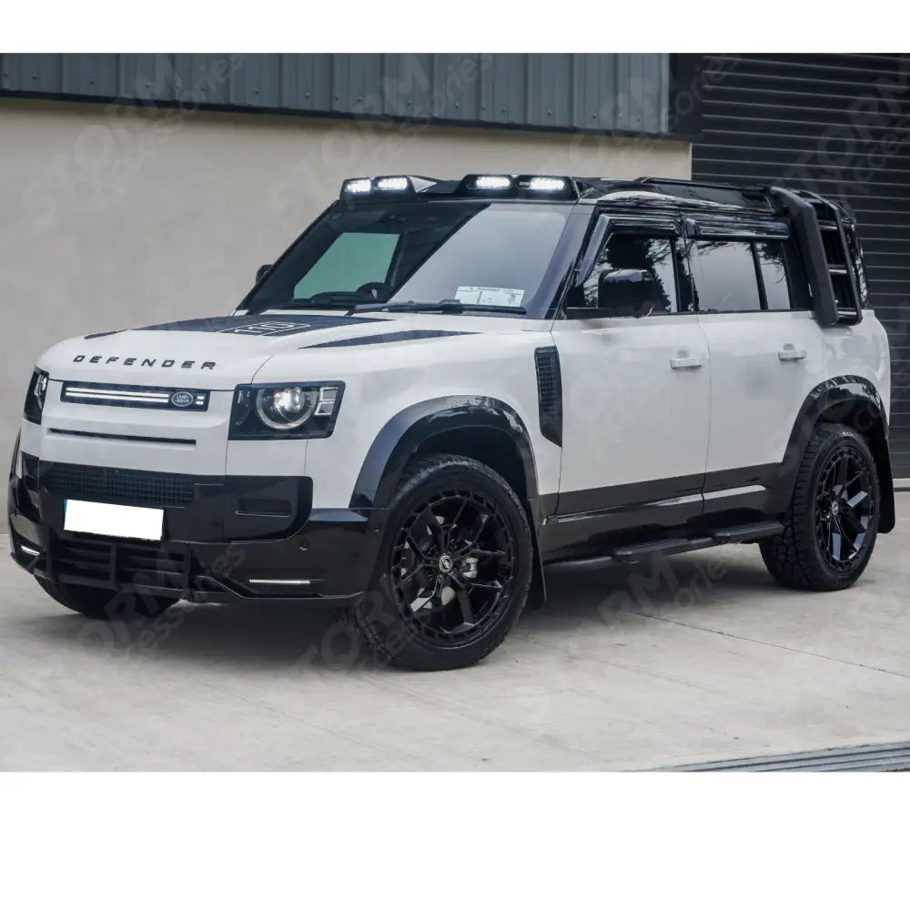 Led Dynamic Front Grill Gloss Black For Land Rover Defender L663 2020 On