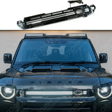 Led Dynamic Front Grill Gloss Black For Land Rover Defender L663 2020 On