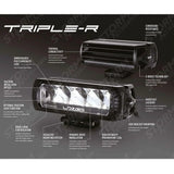 Light Grille Kit Triple-R 750 With Side Lights For Toyota Hilux Gr Sport (2023-2024) Lazer