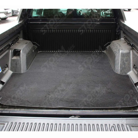 Load Bed Carpet Mat Black For Mitsubishi L200 Series 5 - Fiat Fullback - 2015 On Double Cab