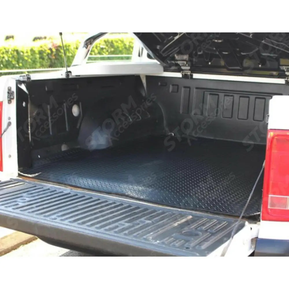Load Bed Rubber Mat Black For Vw Amarok 2010-2018 Double Cab