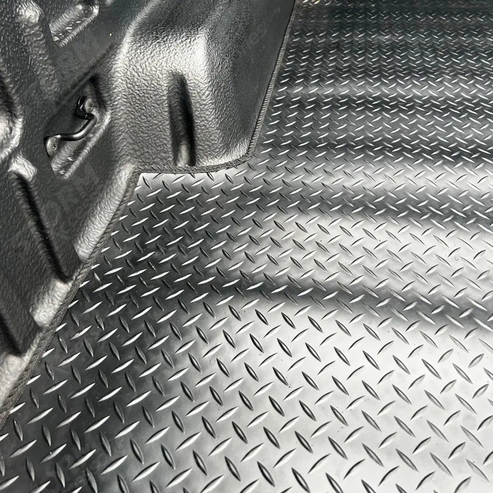 Load Bed Rubber Mat In Black For Ford Ranger T9 And VW Amarok 2023 On Double Cab