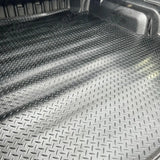 Load Bed Rubber Mat In Black For Ford Ranger T9 And VW Amarok 2023 On Double Cab