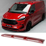 Luminex Roof Light Pod With Amber Strobe Colour Coded For Ford Transit Custom MK2 2024 on Artisan Red