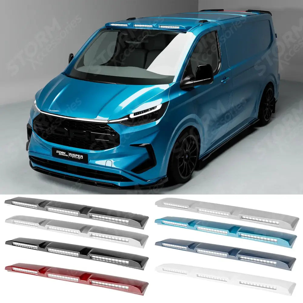Luminex Roof Light Pod With Amber Strobe Colour Coded For Ford Transit Custom MK2 2024 on