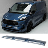 Luminex Roof Light Pod With Amber Strobe Colour Coded For Ford Transit Custom MK2 2024 on Blue Metallic