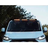 Luminex Roof Light Pod With Amber Strobe Gloss Black For Ford Transit Custom MK2 2024 on