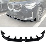 M Sport Front Splitter In Gloss Black For BMW X3 G45 2025+