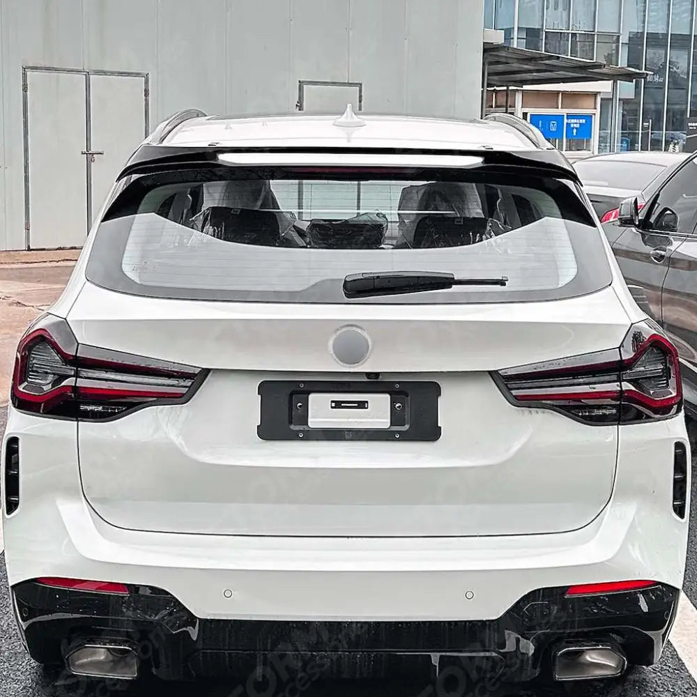 M Sport Rear Spoiler in Gloss Black for BMW X3 G01 LCI 2022-2024 - Spoilers