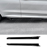 M Sport Side Skirts in Gloss Black For BMW X3 G01 LCI 2022-2024 - Side Skirt Splitter