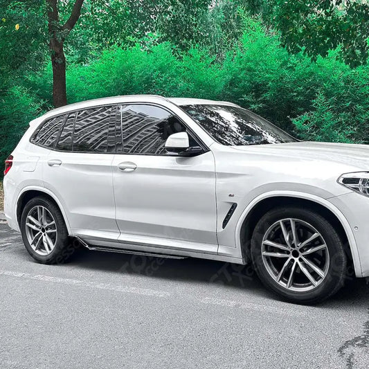 M Sport Side Skirts in Gloss Black For BMW X3 G01 LCI 2022-2024