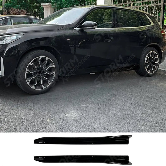 M Sport Side Skirts in Gloss Black For BMW X3 G45 2025+